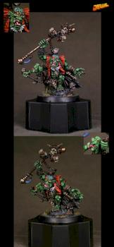 Ork Weirdboy by dewil