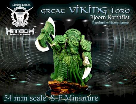 S-F Viking Lord Bjoorn Northfist by hitechminiatures