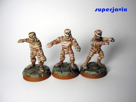 Heroquest Mummies by superjavix