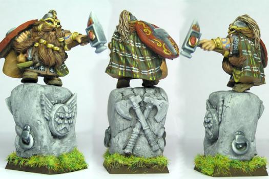 Celtic dwarf lord/hero by Alxin