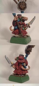 Skaven Battle Standard Bearer by Fanfan