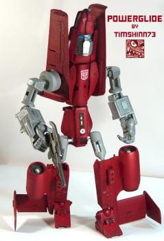 Transformer Powerglide 1:72 Scale A-10 Warthog Kitbash by timshinn73