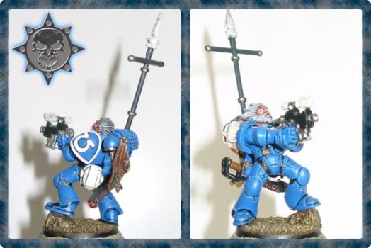 Ultramarine Veteran WIP by The Cell