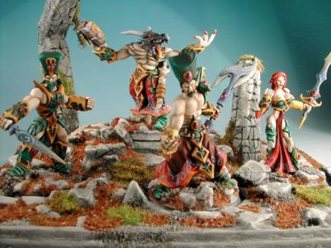 kohr clan diorama by bleedblood