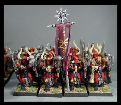 New Chaos Warriors by blue moon miniatures by bluemoonminiatures