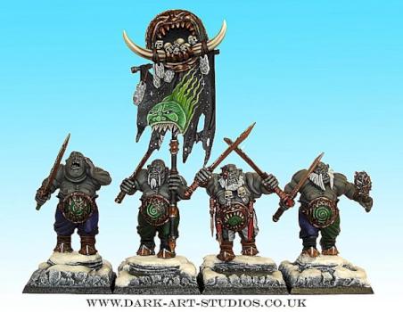 Unit of Ogre Bulls by Dark Art