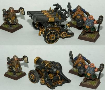 Dwarf Arty Crew by BlitzPig Gunner