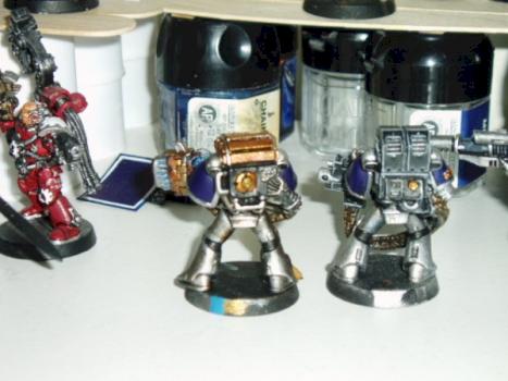 WIP Space Marines w/Heavy Weapons by EMB