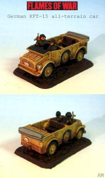 KFZ-15 Field Car (Flames of War) by No Such Agency