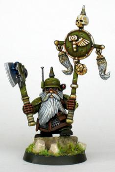 Space Dwarf / Squat, with banner by ManU26