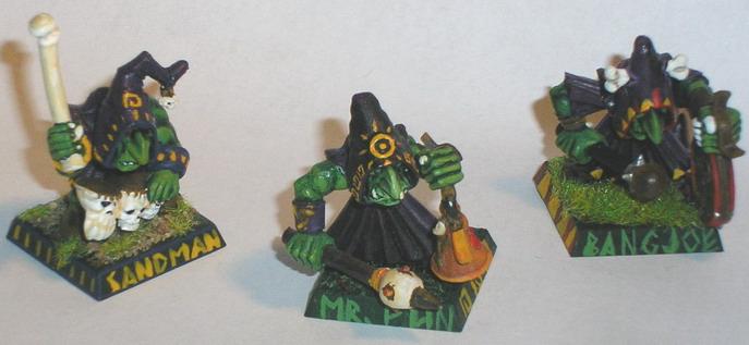 Goblin's Band - night goblin musitians by Swamp Dog