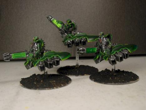 Necron Light Destroyers by Stephen