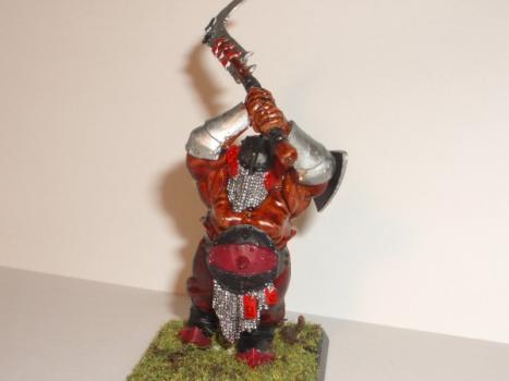 First Ogre painted by potatoofwrath