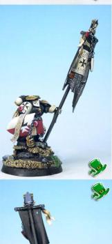 Black Templars Standard Bearer by MariuS