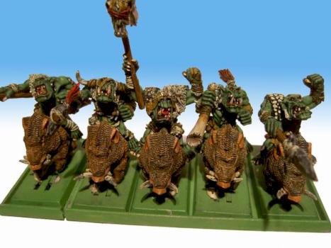 Savage Orc Boar Riders by XyreX