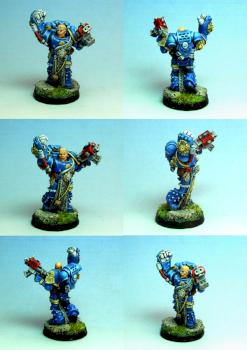 Gamesday Space Marine Veteran by Lukhan Sanath