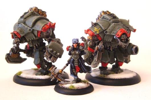 WARMACHINE Khador Battle Box Alt Scheme by Otar