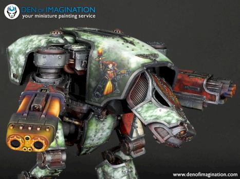 Warhound Titan by DEN of IMAGINATION