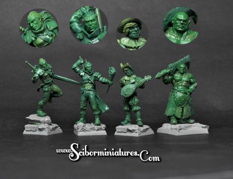 new miniatures by Scibor