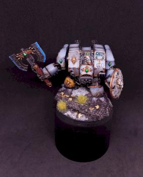 Space Wolves Venerable Dreadnought by highelf