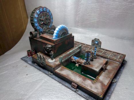 sector mechanicus power station haemotrope reactor by thecat