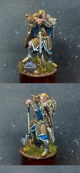 High Elf White Lion of Chrace 54mm by Pierba