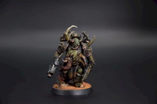 Plague Marine by VincentLovecraft