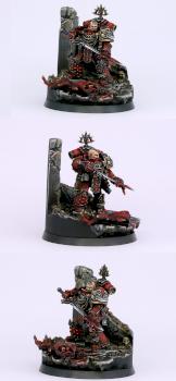 Chapter Master Raldoron, First Captain of the Blood Angels by Maciejus_exe