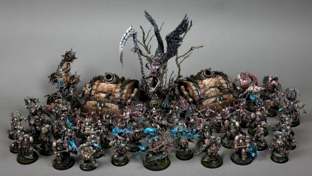 Death Guard Army - The Effluvient Host by Rätti