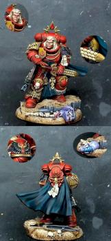 Blood Angels Captain 65mm by Pierba