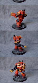 Blood Angels - Contemptor Dreadnought by SCHIRAGA