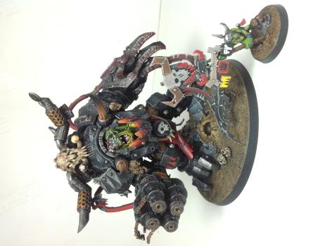 Ghazghkull Thraka & Makari Warhammer 40k by Dad Paints Minis