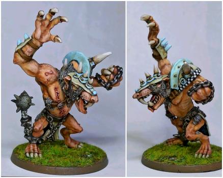 Headsplitter Blood Bowl Rat Ogre by chaos spawn