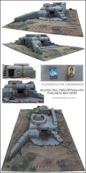 Atlantik Wall PaK43 Bunker by Antenociti