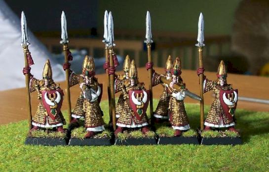 High Elf Spearmen by Philfy