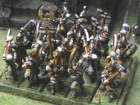 high elves white lions regiment #2 by brimar