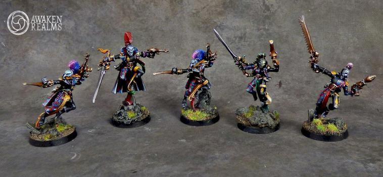 Eldar Harlequins, by Awaken Realms