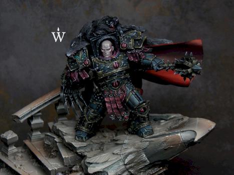 Warmaster Horus Primarch of the Sons of Horus by WarmasterPainting