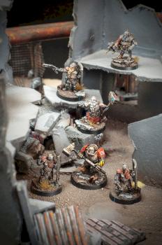 Afterglow Forge Towns Warband by Rakso