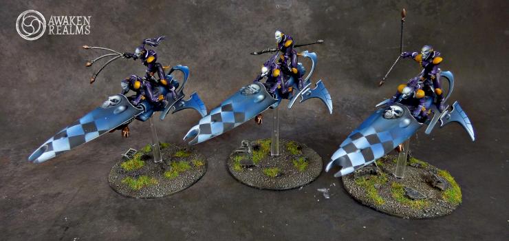 Eldar Harlequin Skyweavers by Awaken Realms