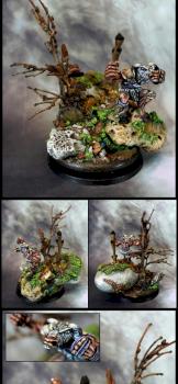 Blood Bowl Minotaur by Woodstone