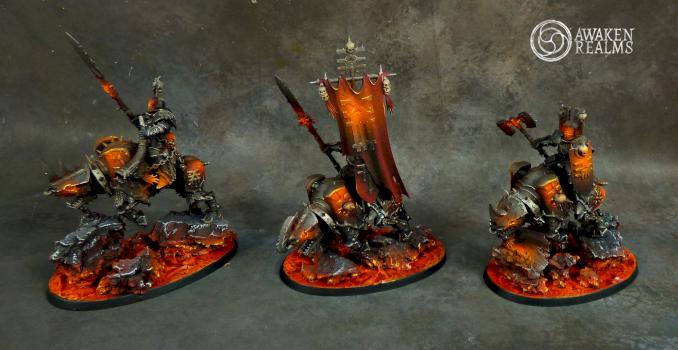 Age of Sigmar Chaos Skullcrushers by Awaken Realms