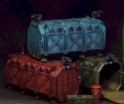 Munitorum Armoured Containers by Yaroslav