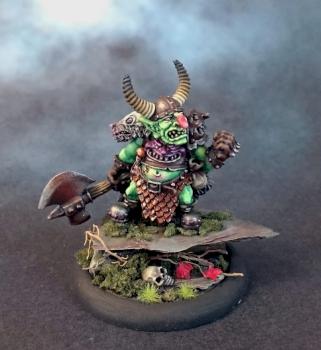 Greenskin Wars Goblin Chieftain by pulper