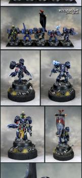 Night Lords for Table Top Commission. by Woodstone