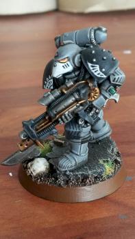 Carcharodons Astra Imperial Space Marine by grahamdbailey