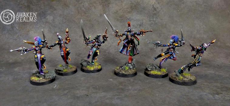 Eldar Harlequins by Awaken Realms