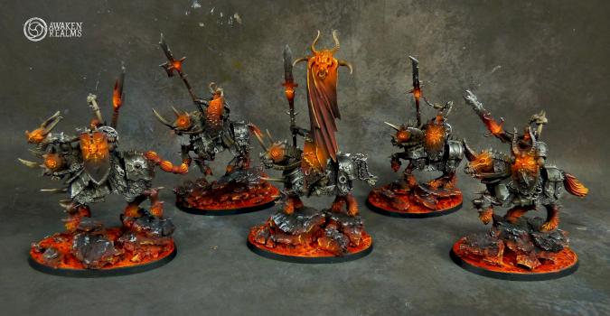 Age of Sigmar Chaos Knights by Awaken Realms