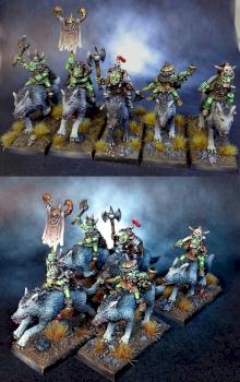 Greenskin Wars Wolf Rider by pulper