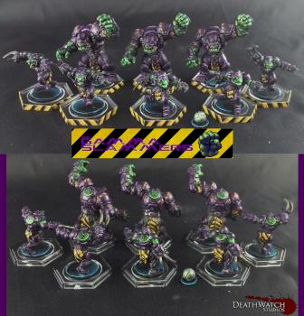 Dreadball Marauder Team - The Gamma Slammers by Inq Tiberius